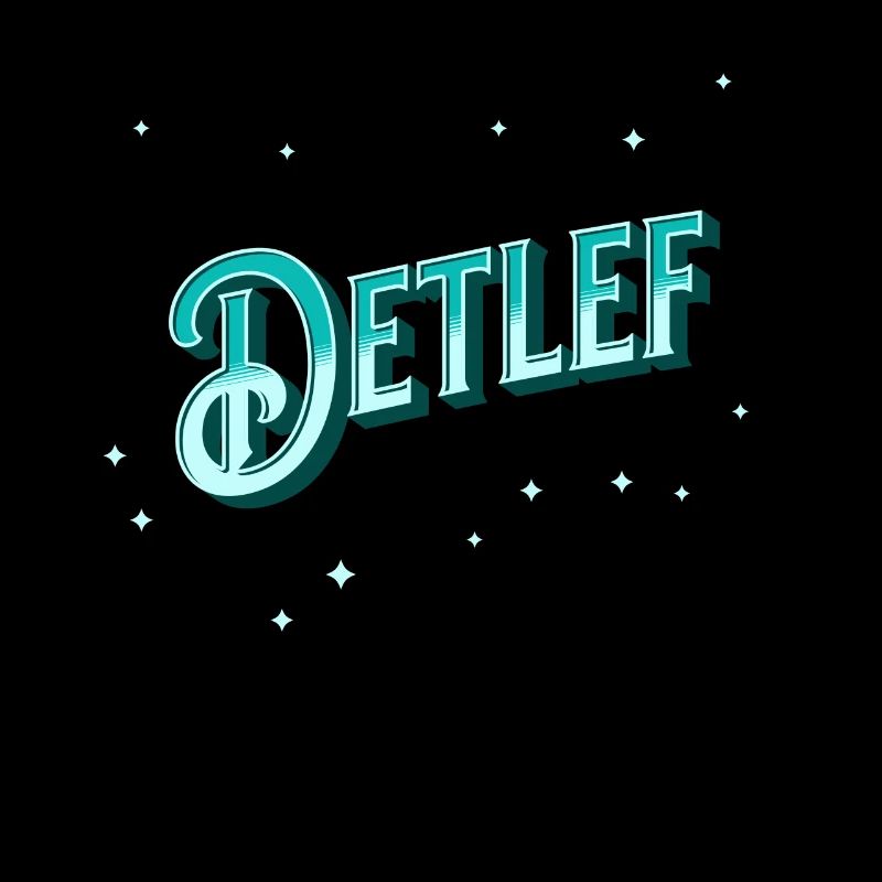 Detlef name personalized