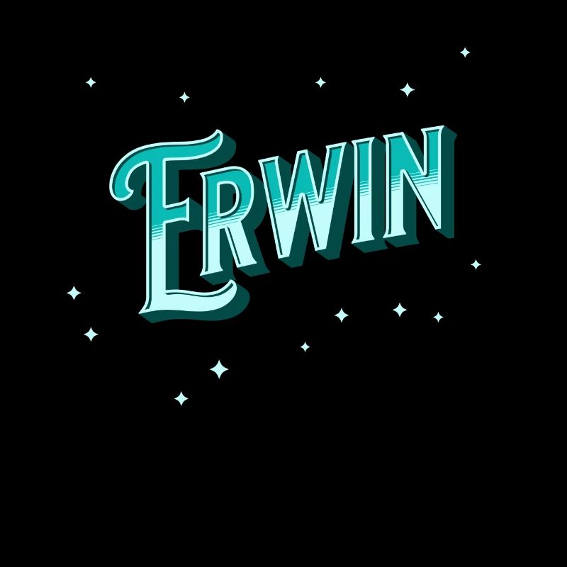 Erwin name personalized