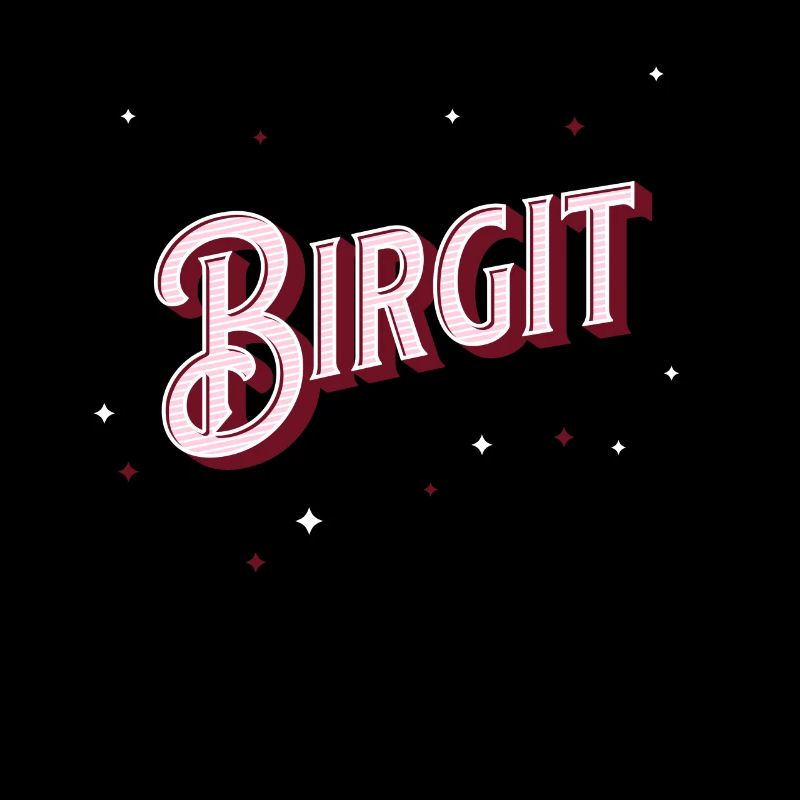 Birgit name personalized