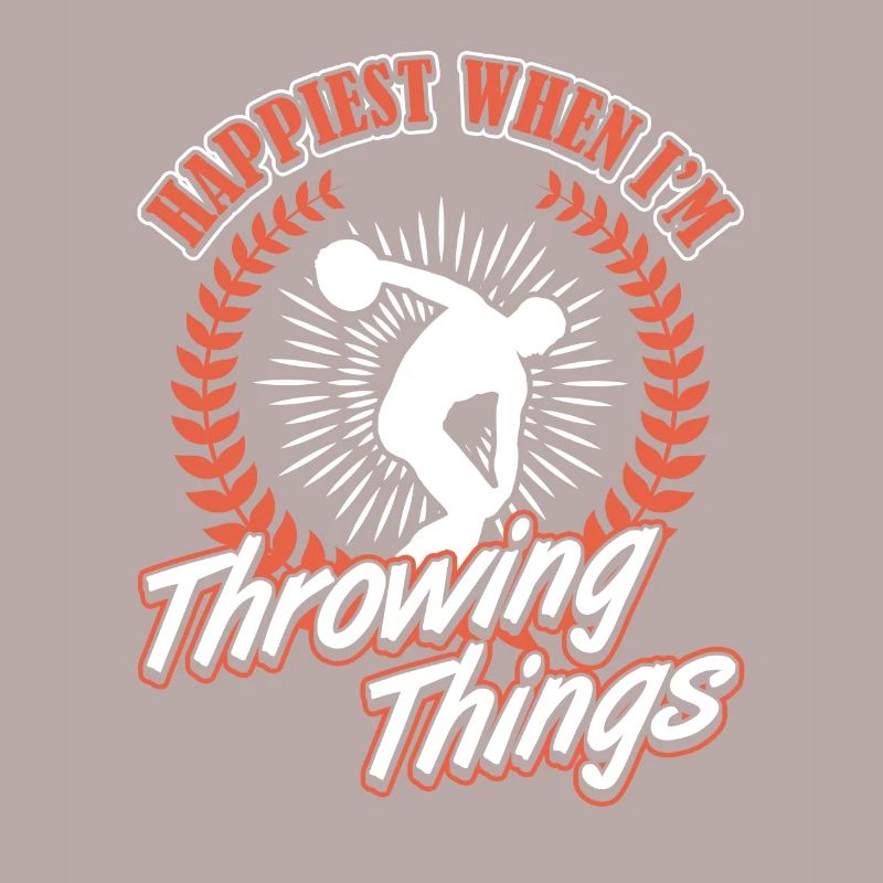 Diskus Happiest Throwing Things Discus Thrower