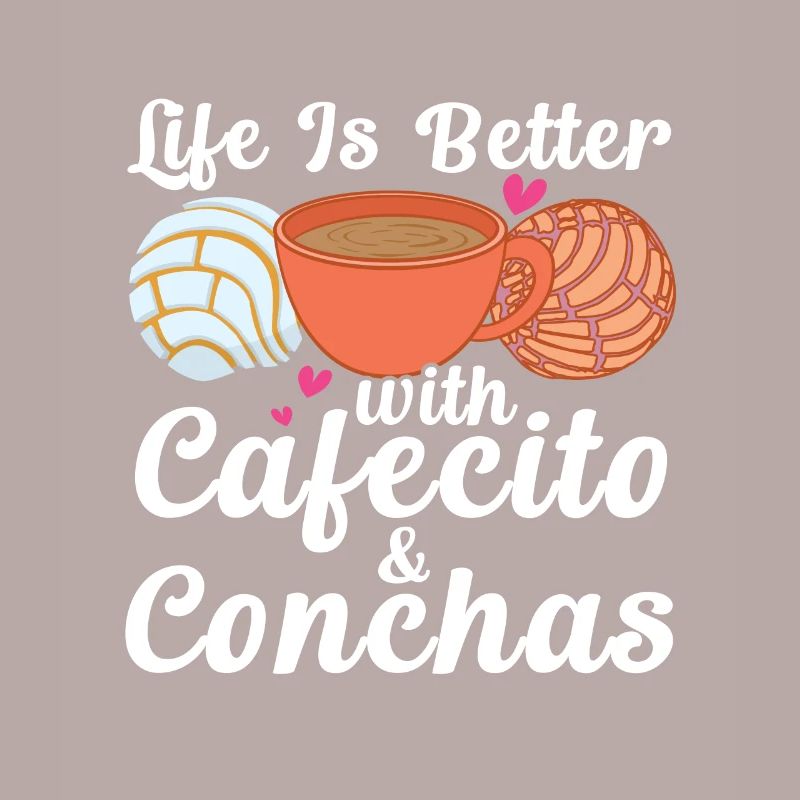 Pan dulce de Cafecito y Chisme Concha