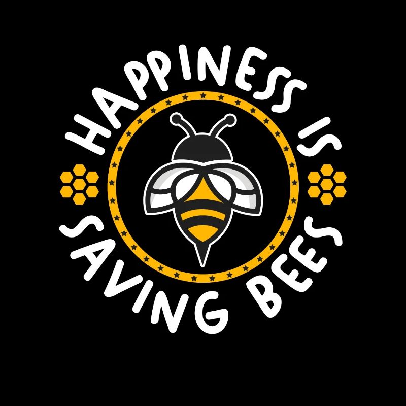 Beekeeping Happiness Is Saving Apiarist Beekeeper