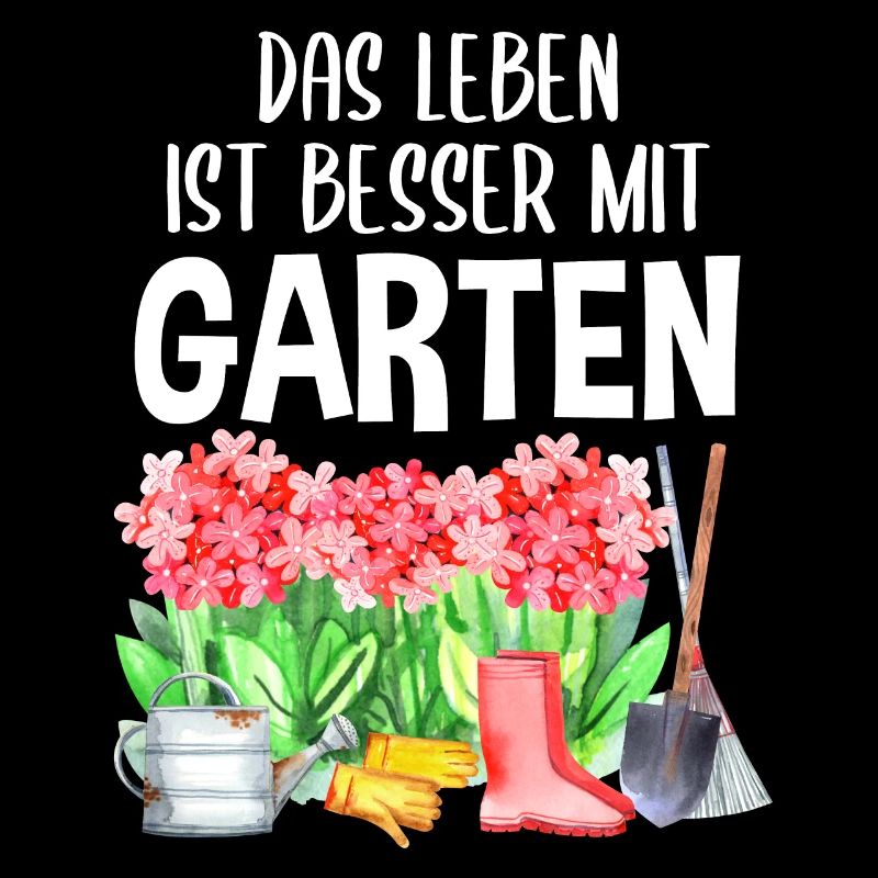 Garten Spruch Hobby Gärtner Geschenkidee