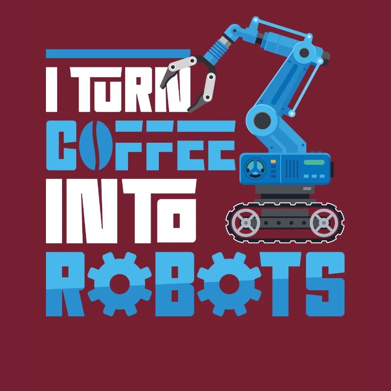 Robot Robotics Engineer Coffee I