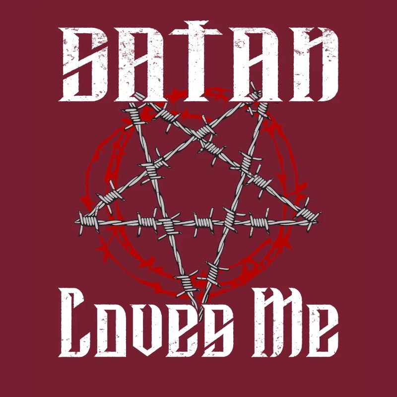 Satan Beelzebub Devil Gothic Pentagram Mystical