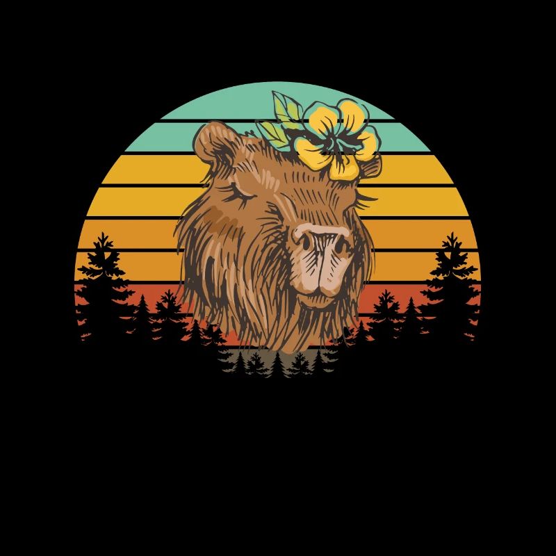 Capybara Tier Nagetier Capibara