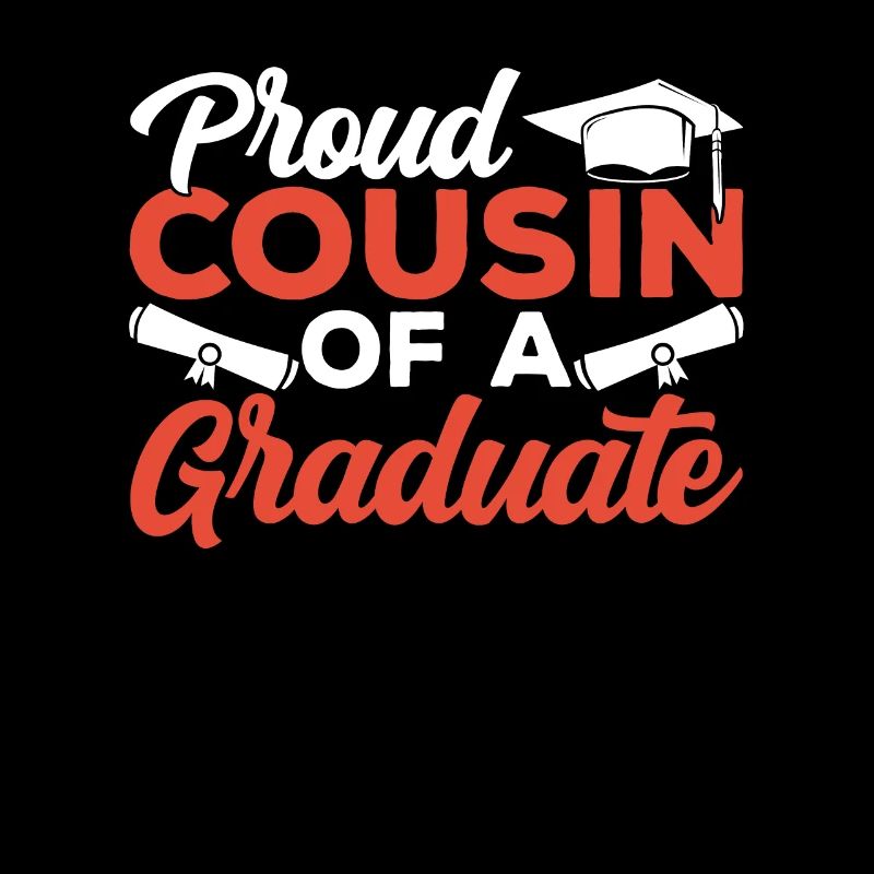 Stolzer Cousin Eines Absolventen Absolvent