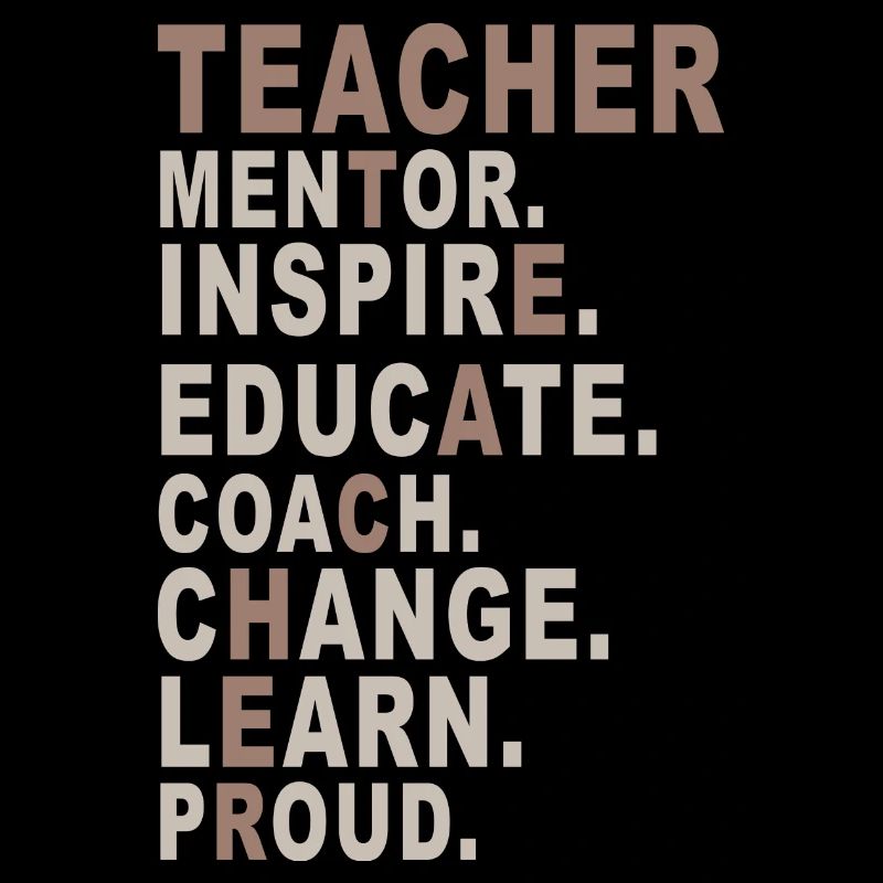 Mentor enseignant Inspire Educate - Cadeau de l’enseignant