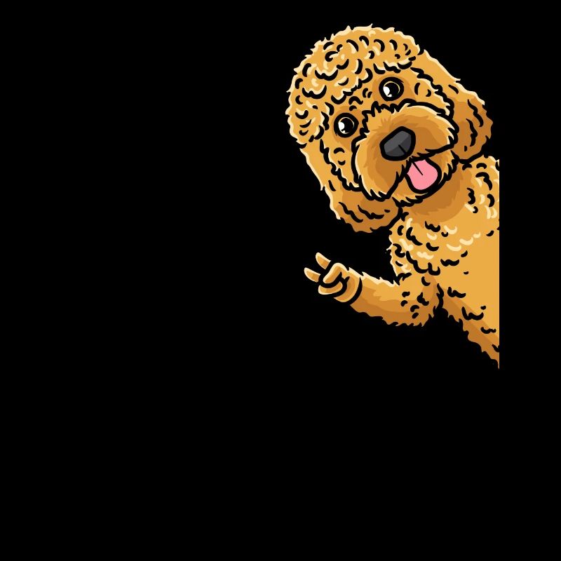 Cockapoo chien de côté