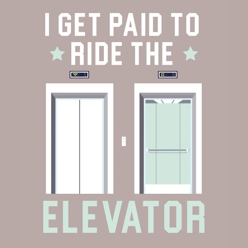I get paid for elevator rides Techn