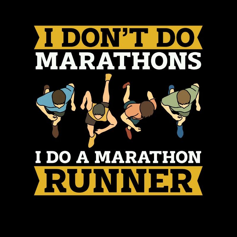 Semi-marathon Je ne fais pas de marathons d’athlétisme