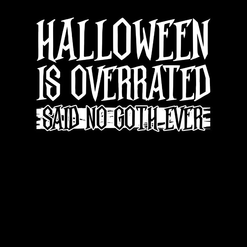 Halloween wird überbewertet - Sagte kein Goth