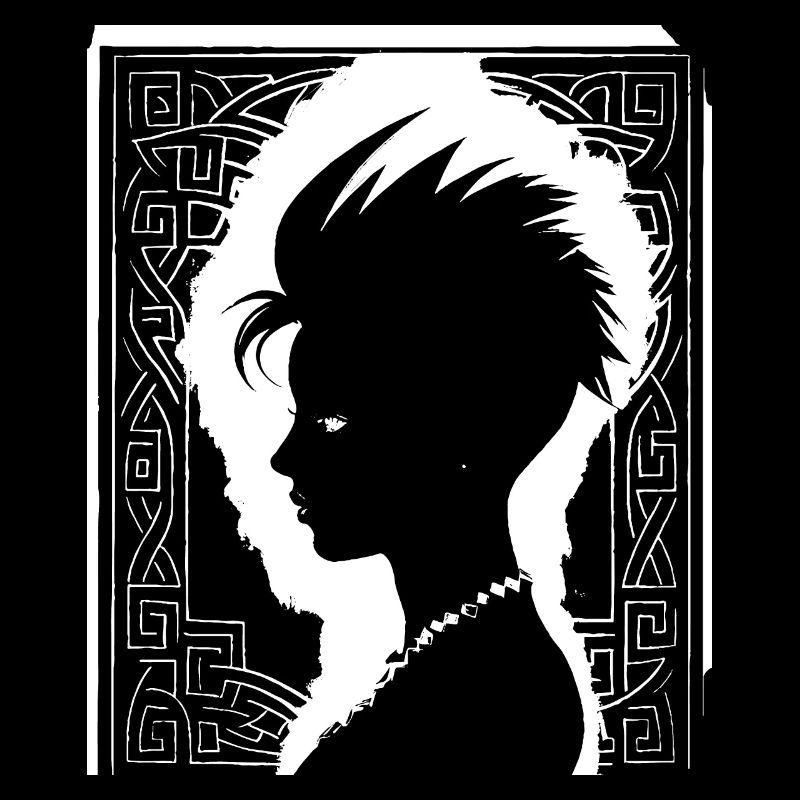 Fantasy Post Punk Celtic Tribal Batcave Mohawk Gi