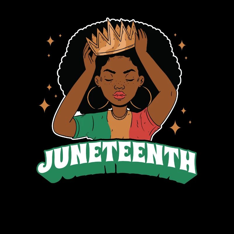 Juneteenth 1865 Afro-Américain noir Afrika