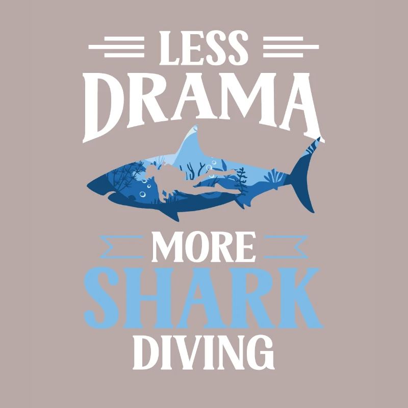 Moins de drame Plus de plongée avec les requins Plongée avec les requins