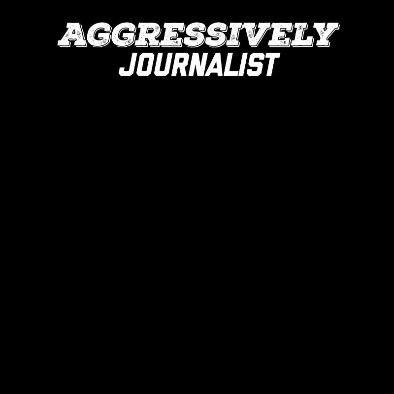 journaliste agressif