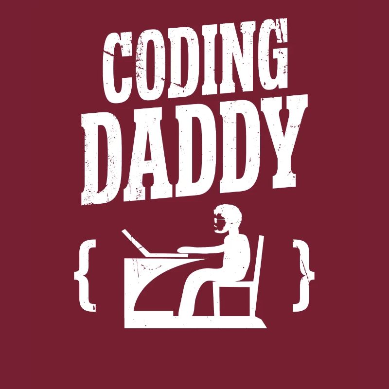 Softwareentwickler Coding Daddy Programmierer Geek