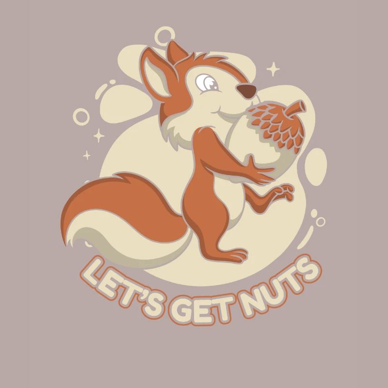 Let's Get Nuts Squirrel Fox Squirrel Squirrel