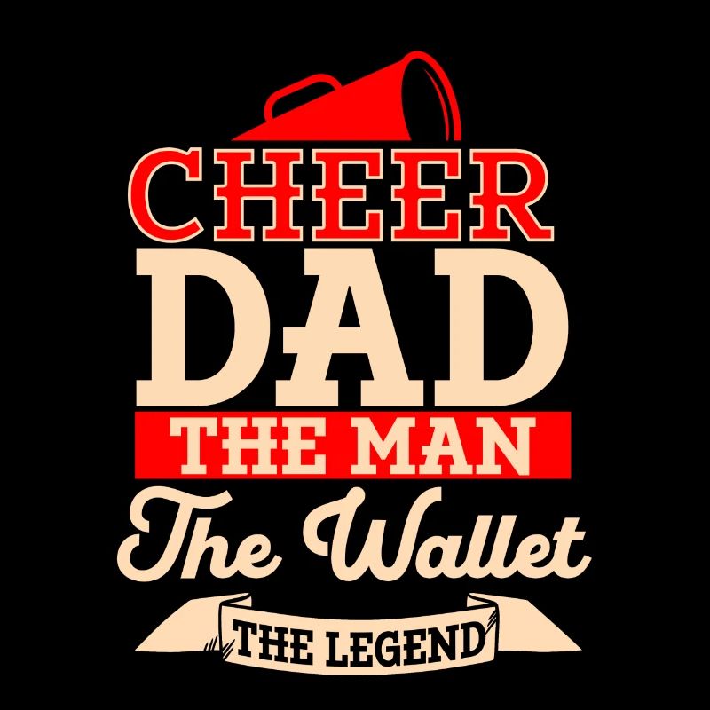 Cheer Dad Cheerleading Cheerleader Daddy