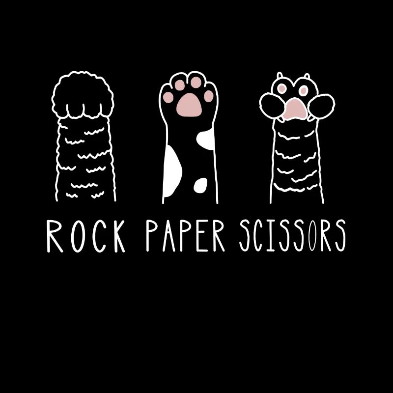 Ciseaux à papier de roche