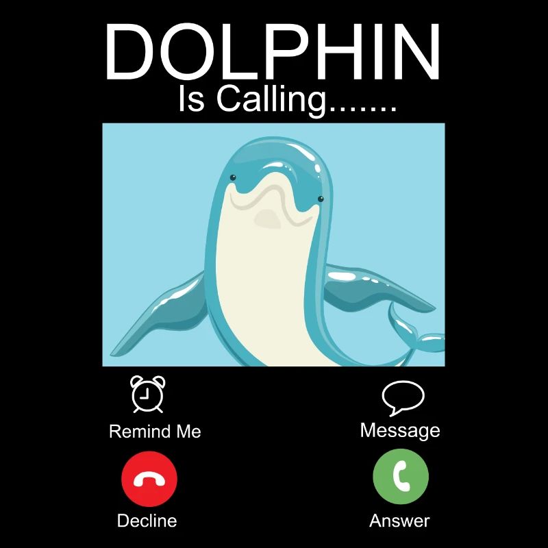 Dolphin Phone Display Dolphin Is