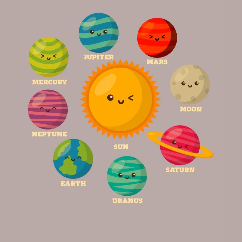 Solar System, Planets, Science Space, Astrology