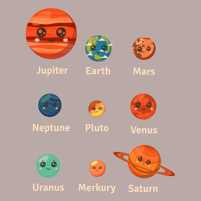 Solar System, Planets, Science Space, Astrology