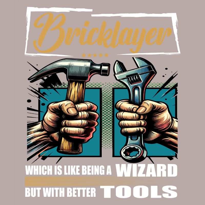 Bricklayer Beruf Spruch Arbeiter