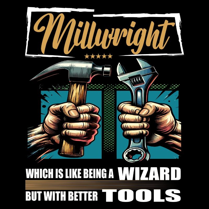 Millwright Profession Saying Worker