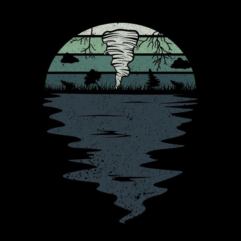 Retro Tornado Hunter Storm Chases Tornadoes Hurricanes