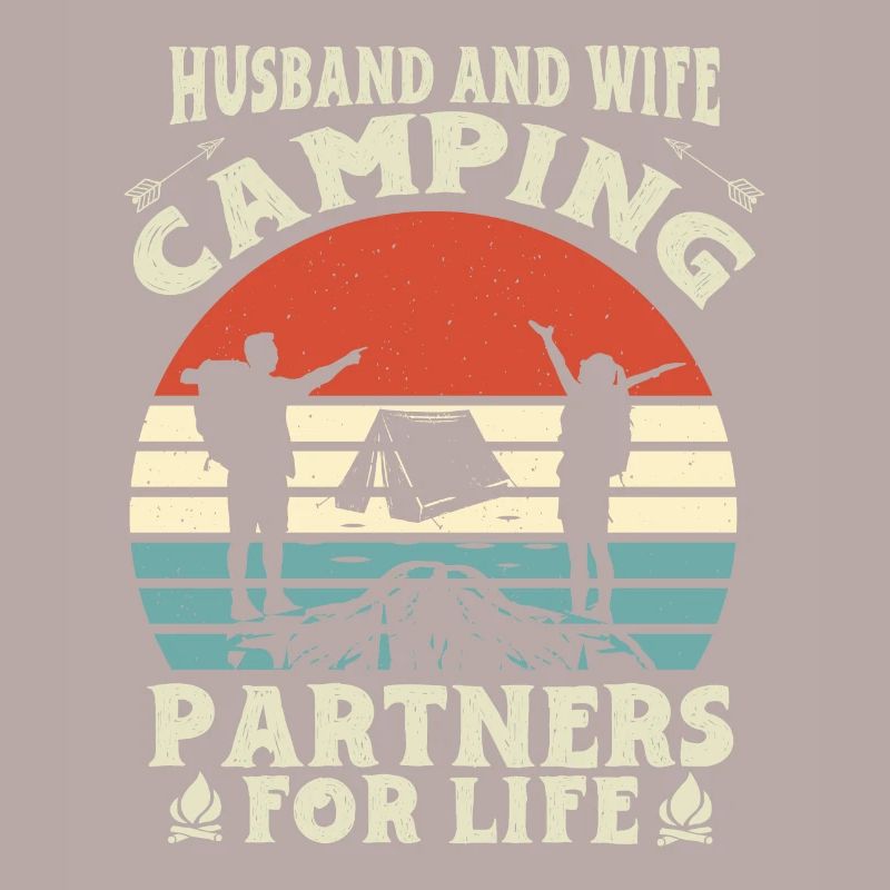 Ehemann Und Ehefrau Campingpartner Paar Matching