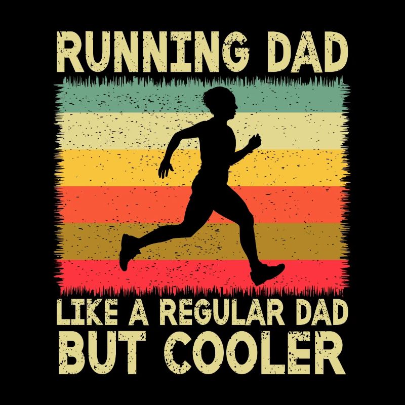 Running Dad Marathon Runner Trainer Marathoner