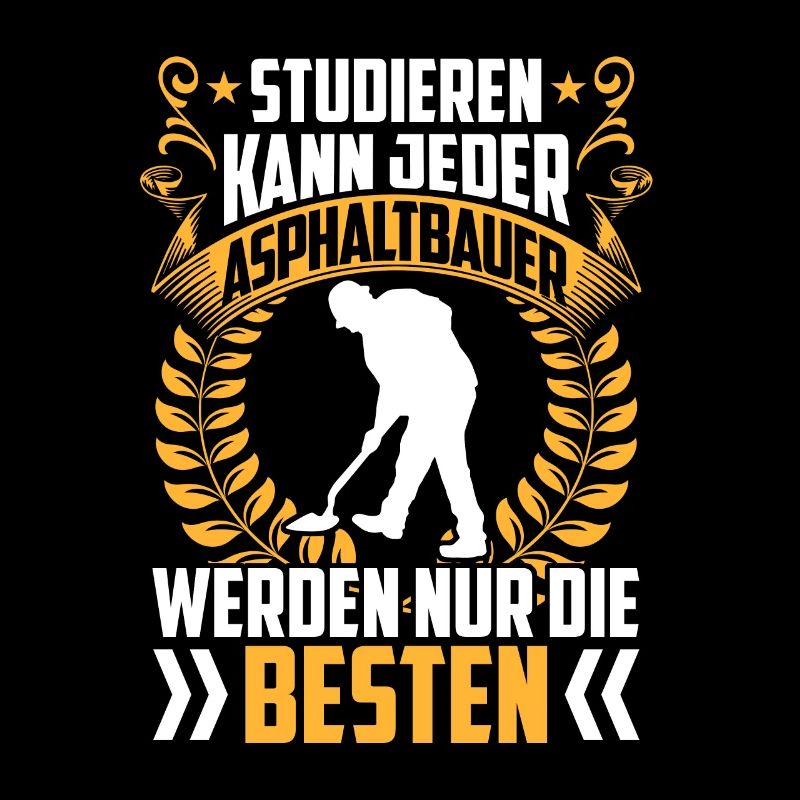 Besten werden Asphaltbauer Straßenbauer