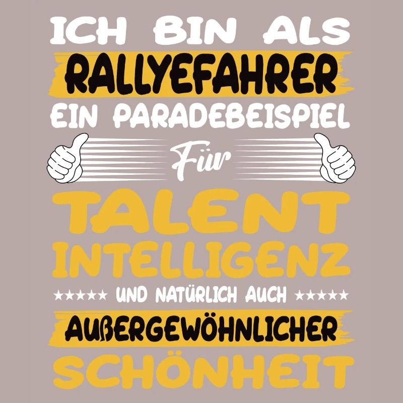 Rallyefahrer ein Paradebeispiel Rallye