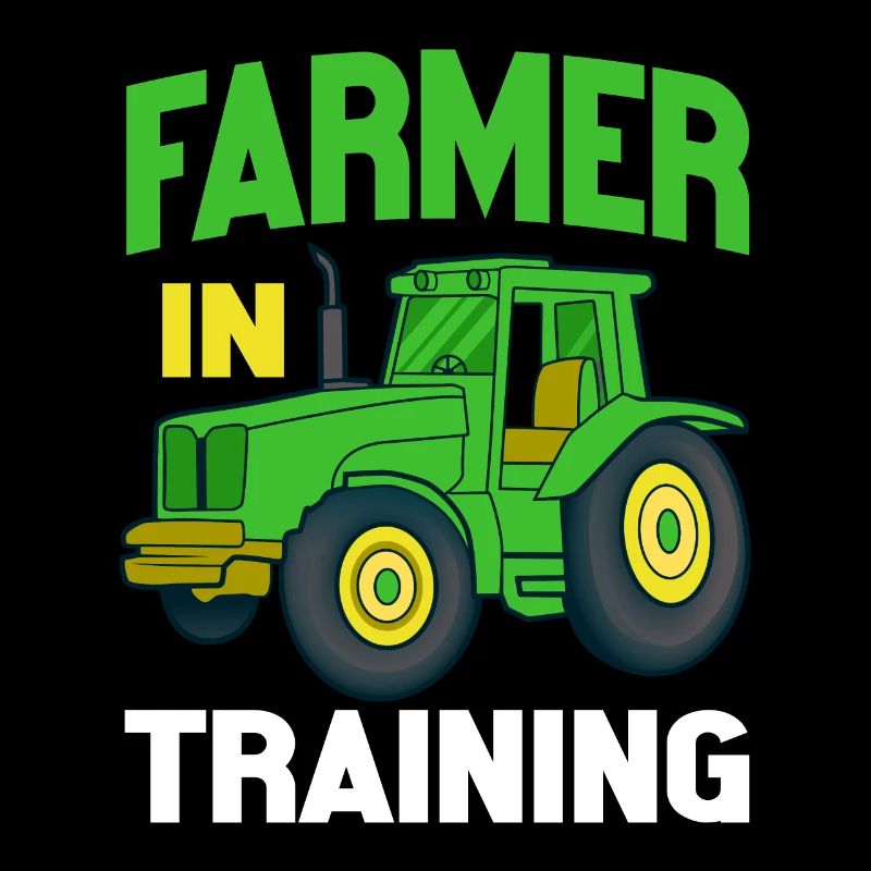 Traktorjunge Junger Bauer Traktorliebhaber