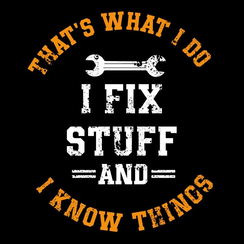 Car mechanic mechatronics technician screwdriver sayings