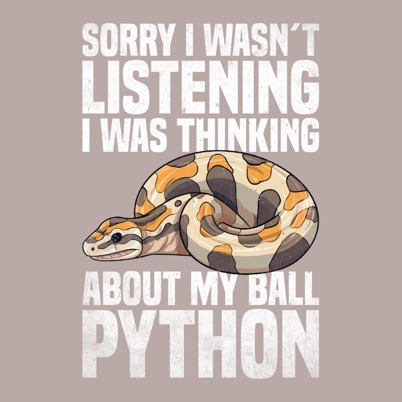 Boule de banane Python Herpétologiste Boule de corail