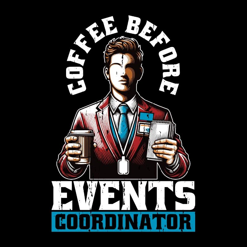 Events Coordinator Coffee Organizer Coffee Lover