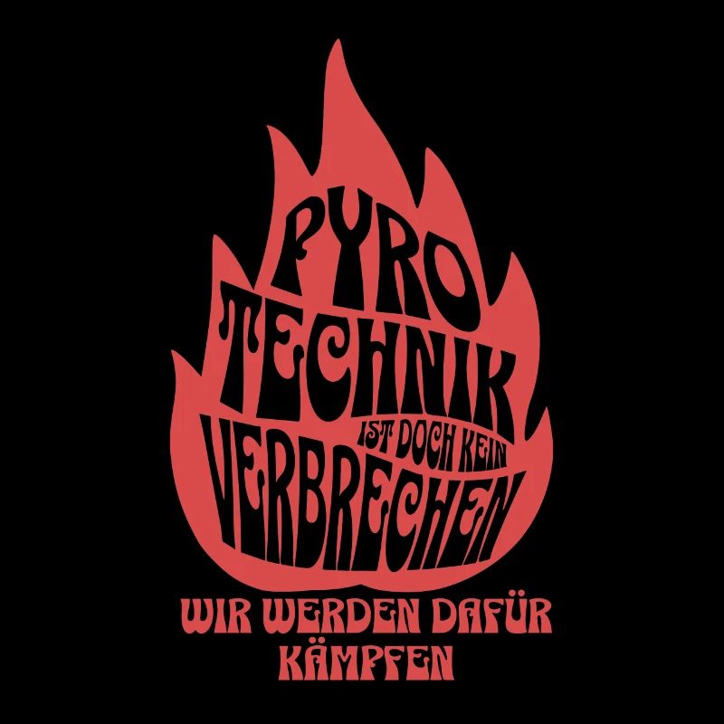 Pyrotechnics are not a crime - Meme Spruch