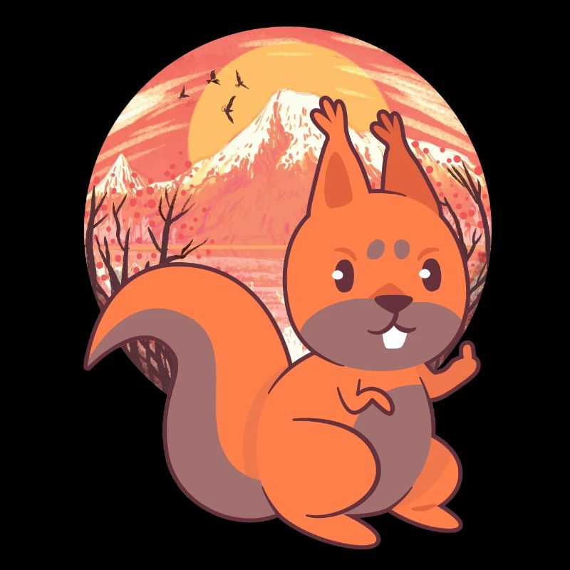 Eichhörnchen Kinder Kind