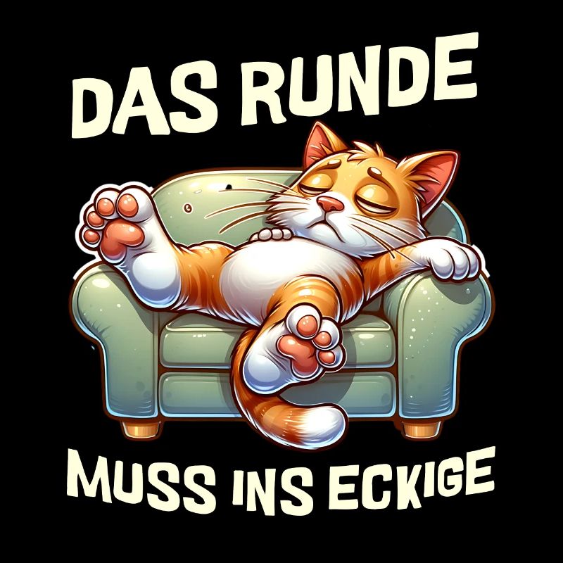 Bin Müde somit muss das runde ins Eckige Schlafen