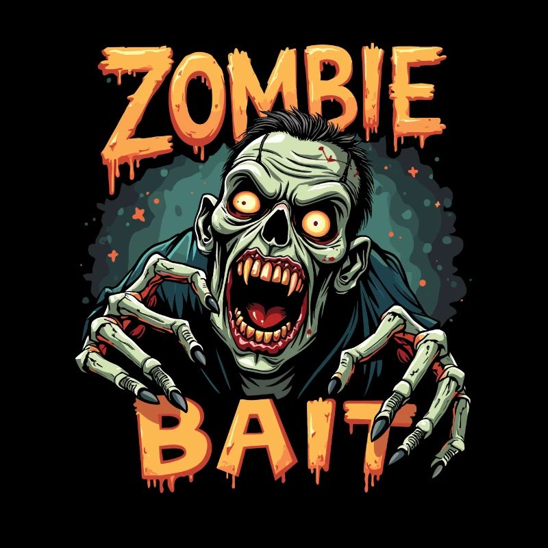 Conception de zombie d’Halloween