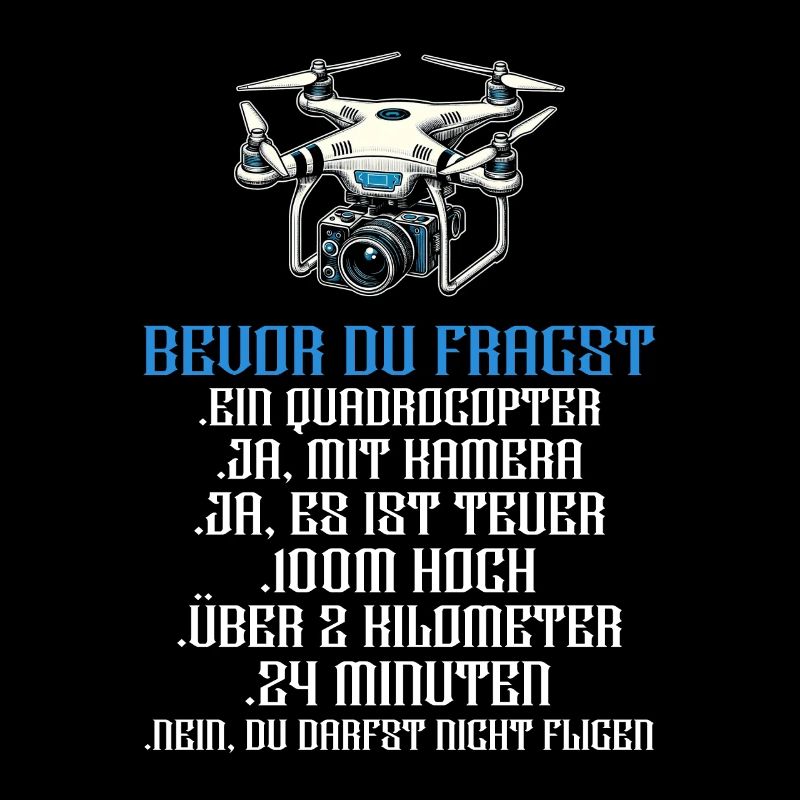 Drone Pilot Quadcopter Flying Quadcopter