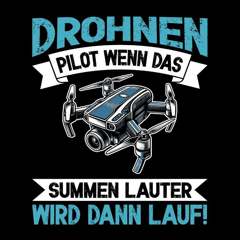 Drone Pilot Quadcopter Flying Quadcopter
