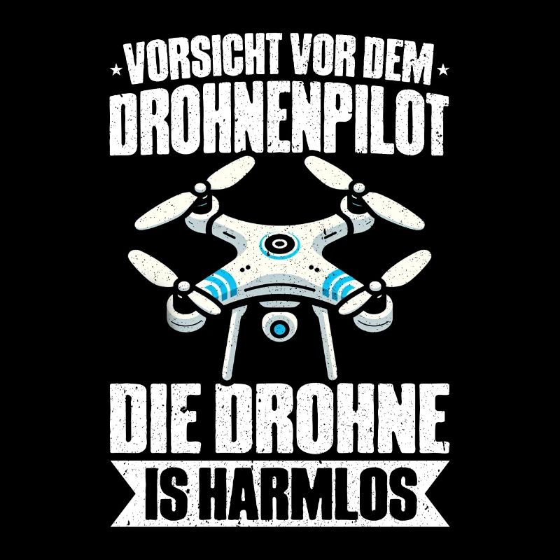 Drone Pilot Quadcopter Flying Quadcopter