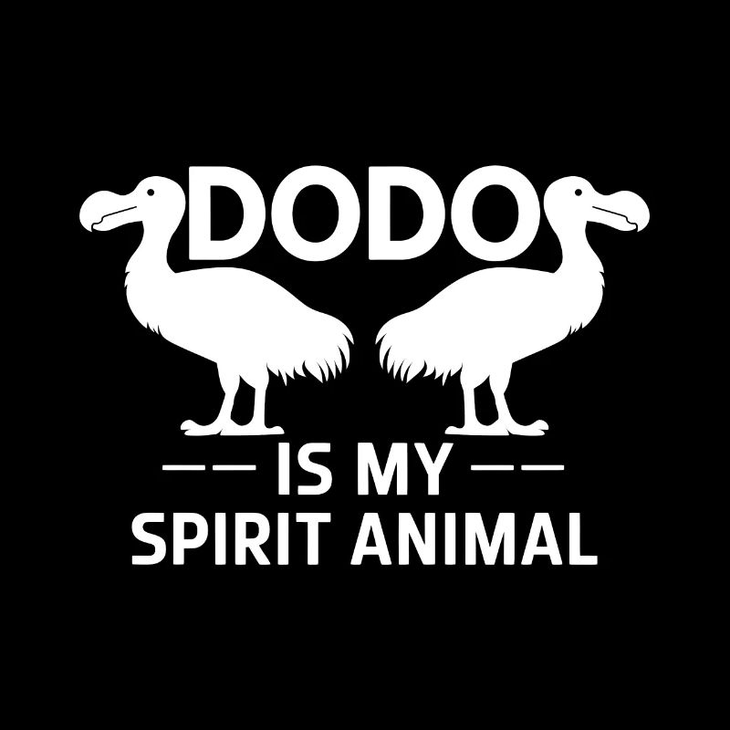 Dodo Spruch Dodo Vogel Lustiges Dodo Geschenk