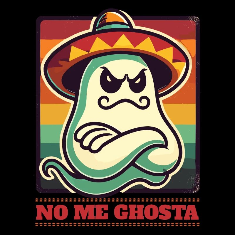 Fantôme mexicain Non Moi Ghosta Drôle