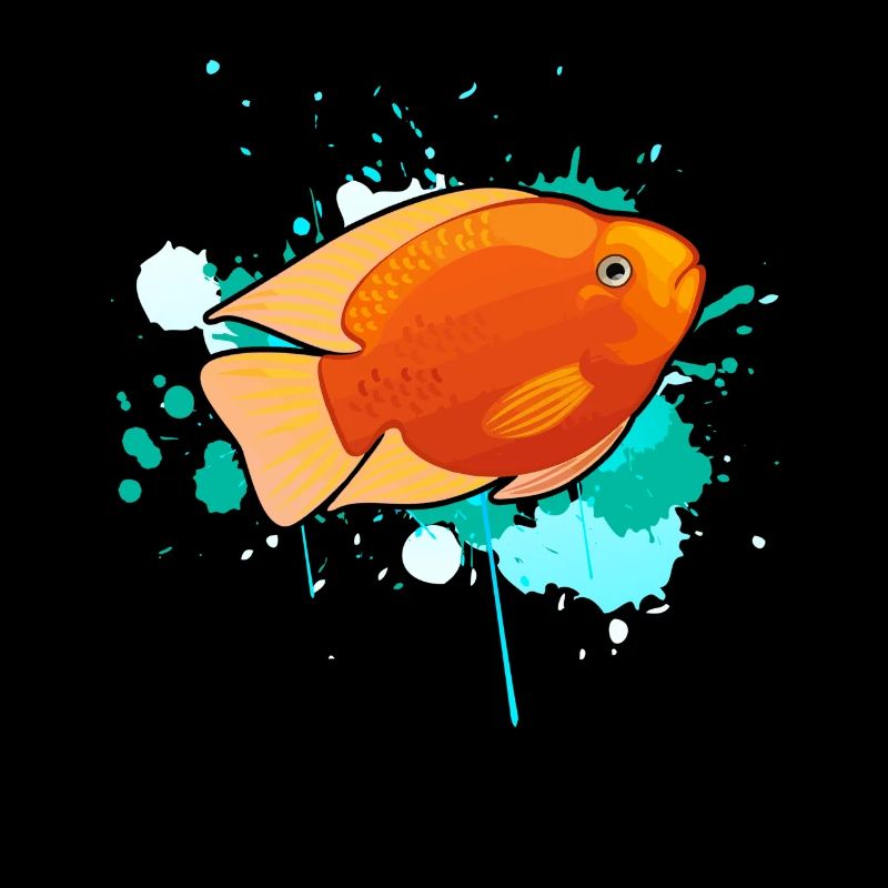 Cute Cichlid Fish