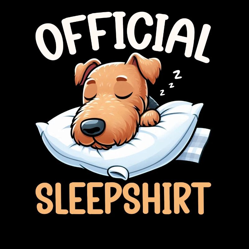 Maison de couchage officielle Airedale Terrier