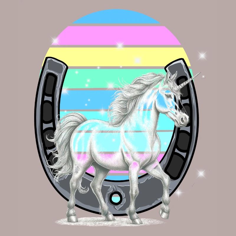 Einhorn Einhörner Regenbogen Pferd Pferde